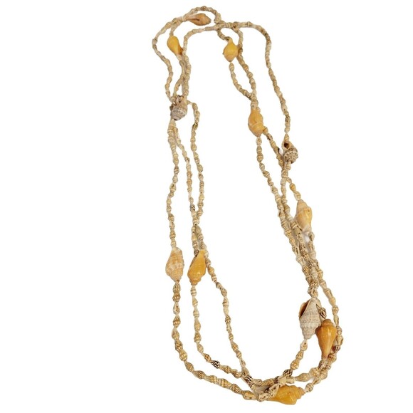 Vintage Shell Necklace Set Of Three Strings - Picture 7 of 10